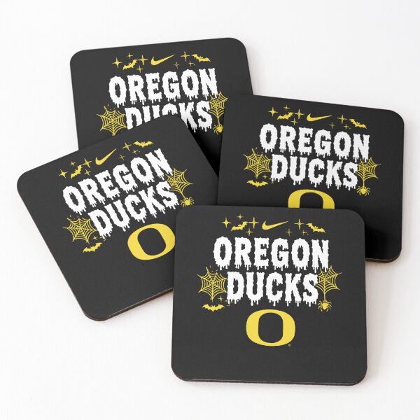 Item preview, Oregon Ducks Halloween Bats Webs Spooky College Spirit designed and sold by Mind-Drift.