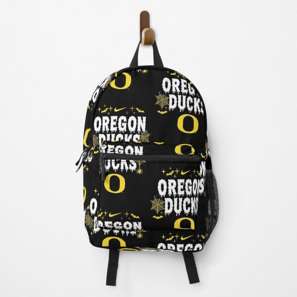Item preview, Oregon Ducks Halloween Bats Webs Spooky College Spirit designed and sold by Mind-Drift.