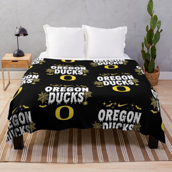 Item preview, Oregon Ducks Halloween Bats Webs Spooky College Spirit designed and sold by Mind-Drift.