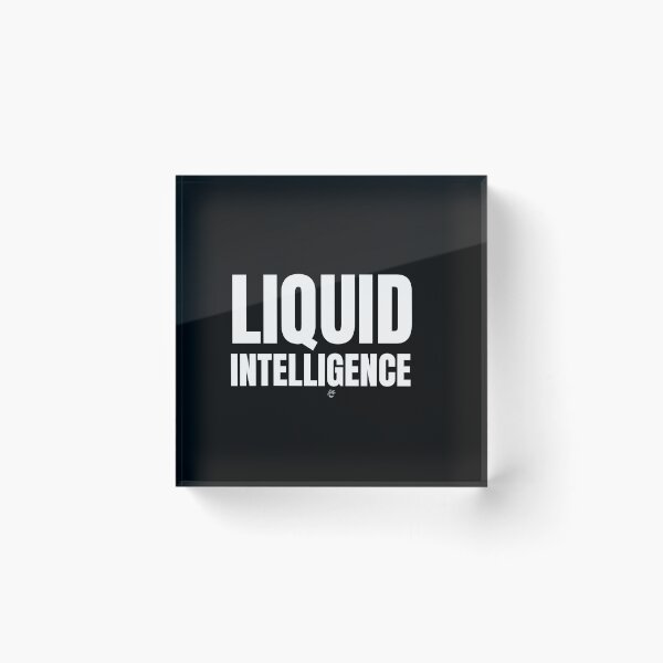 Item preview, Liquid Intelligence Bold Typography designed and sold by Anita Ohulo.