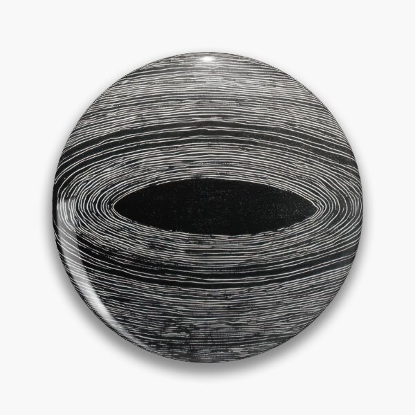 Item preview, Black and white circular art piece designed and sold by anytka.