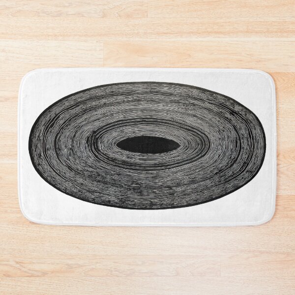 Item preview, Black and white circular art piece designed and sold by anytka.