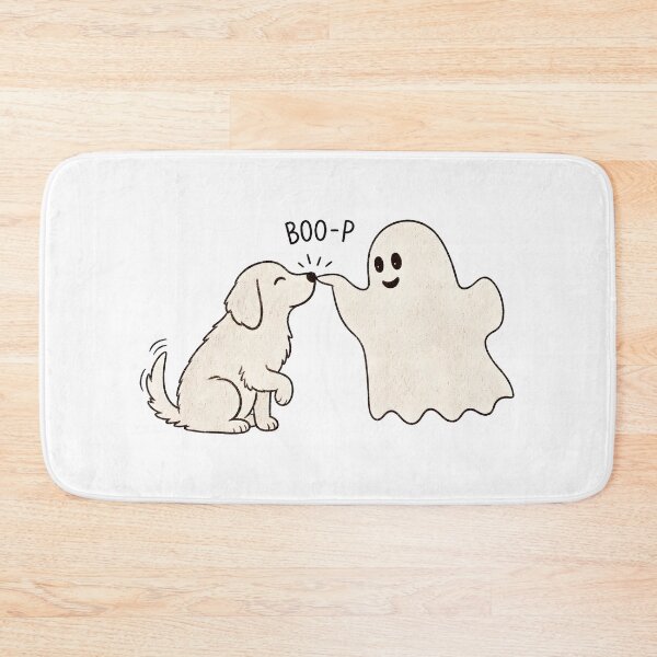 Item preview, Cute Ghost Booping Dog Playful Boo-P Design designed and sold by Dmo3HarkoArt.