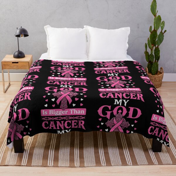 Item preview, My God Is Bigger Than Cancer Christian Support designed and sold by OddPopARt.