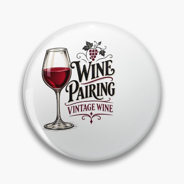 Item preview, Wine Pairing Vintage Wine  designed and sold by Leo Bennett.