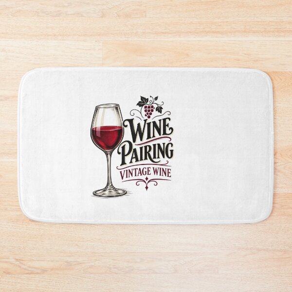 Item preview, Wine Pairing Vintage Wine  designed and sold by Leo Bennett.