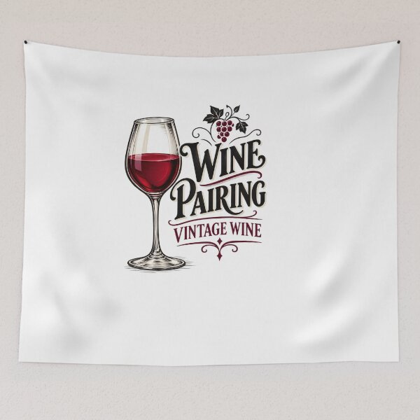 Item preview, Wine Pairing Vintage Wine  designed and sold by Leo Bennett.