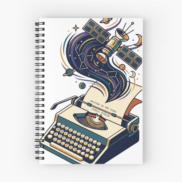 Item preview, Cosmic Stories Written In The Stars Typewriter designed and sold by vienaphi.