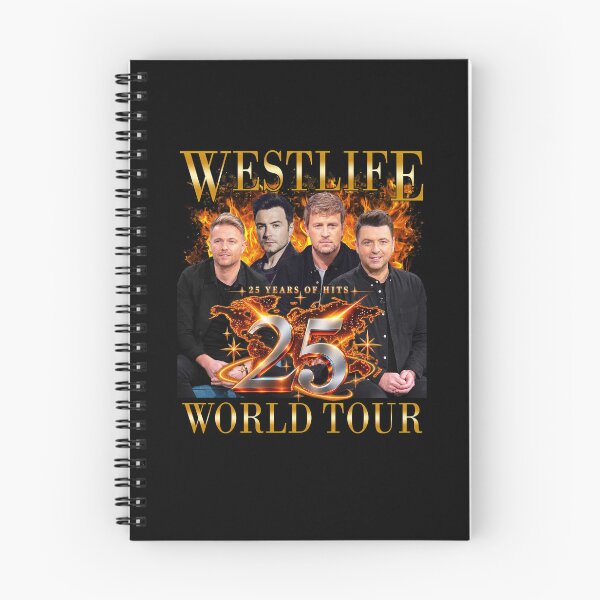 Item preview, Westlife 25th Anniversary World Tour Music Tribute designed and sold by Mind-Drift.