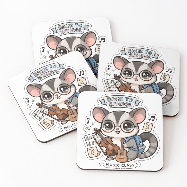 Item preview, Kawaii Sugar Glider Music Class Violin designed and sold by Wildlife-Walk.