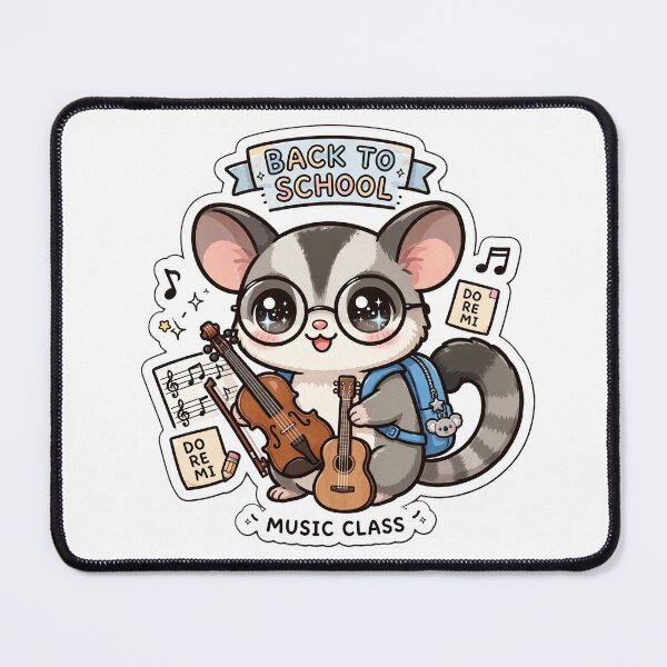 Item preview, Kawaii Sugar Glider Music Class Violin designed and sold by Wildlife-Walk.