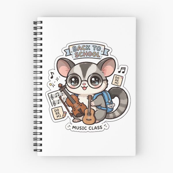 Item preview, Kawaii Sugar Glider Music Class Violin designed and sold by Wildlife-Walk.
