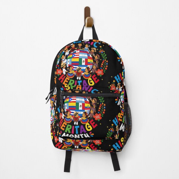 Item preview, Hispanic Heritage Month Flags Kids Cultural Celebration designed and sold by Glow-Paw-Studio.