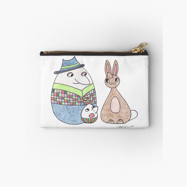 Artikelvorschau, Ostereier-Papa mit Kind und Osterhase entworfen und verkauft von Anke‘s Bazaar.