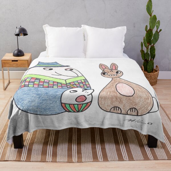Item preview, Easter Egg Dad with Child & Easter Bunny - Osterei Papa mit Kind & Hase designed and sold by Anke‘s Bazaar.