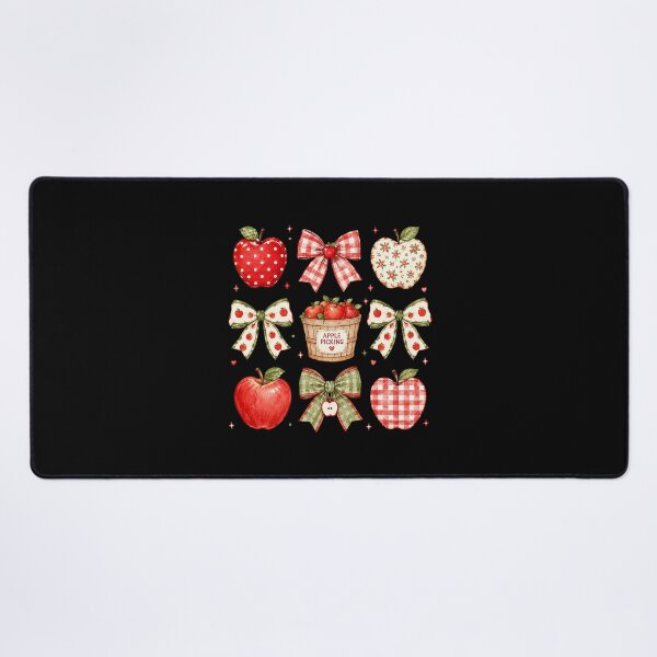 Item preview, Apple Picking Coquette Bows Cute Autumn Orchard Celebration designed and sold by Glow-Paw-Studio.