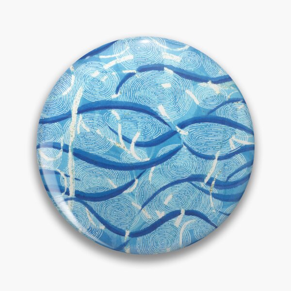 Item preview, blue waves 1 designed and sold by arbypoorab.
