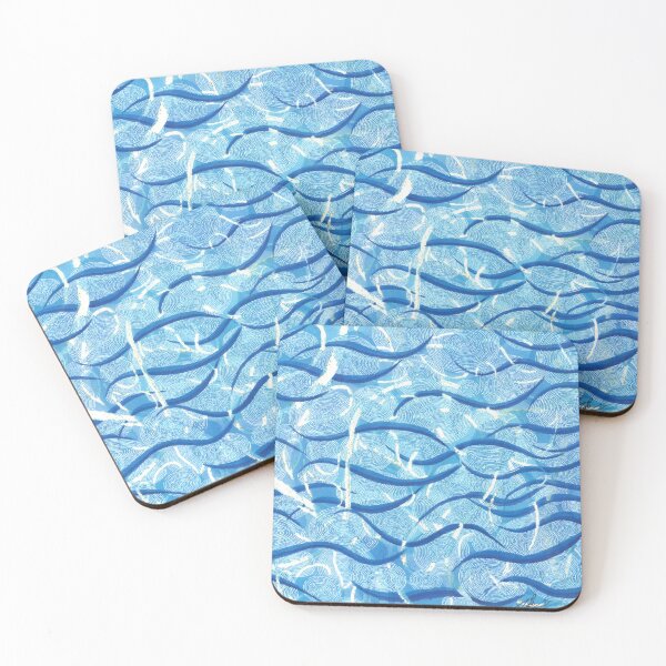 Item preview, blue waves 1 designed and sold by arbypoorab.