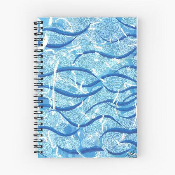 Item preview, blue waves 1 designed and sold by arbypoorab.