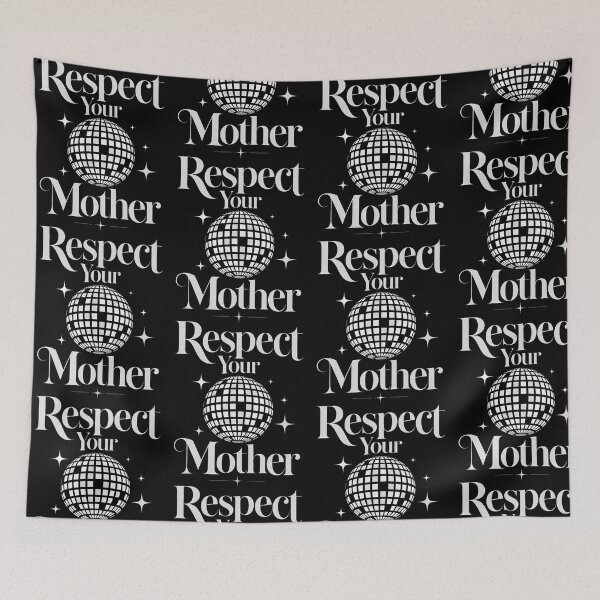 Item preview, Respect Your Mother Disco Ball Retro Mother's Day designed and sold by OddPopARt.