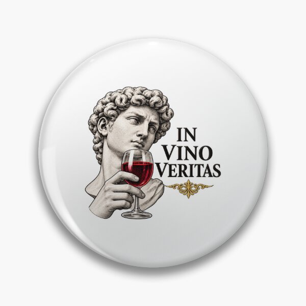 Item preview, In Vino Veritas – Classical Marble Statue Holding Red Wine designed and sold by MetaModel Editions.