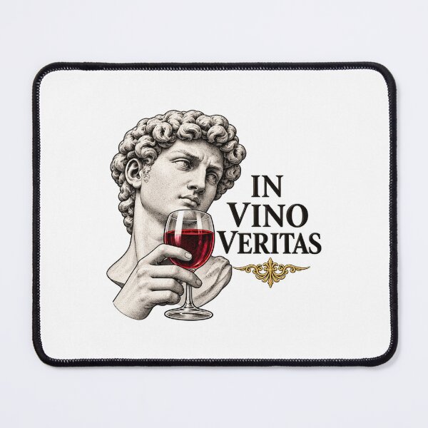 Item preview, In Vino Veritas – Classical Marble Statue Holding Red Wine designed and sold by MetaModel Editions.