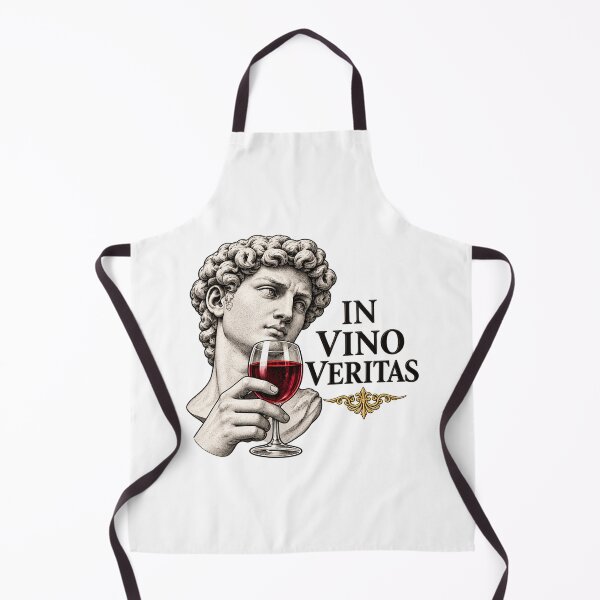 Item preview, In Vino Veritas – Classical Marble Statue Holding Red Wine designed and sold by MetaModel Editions.
