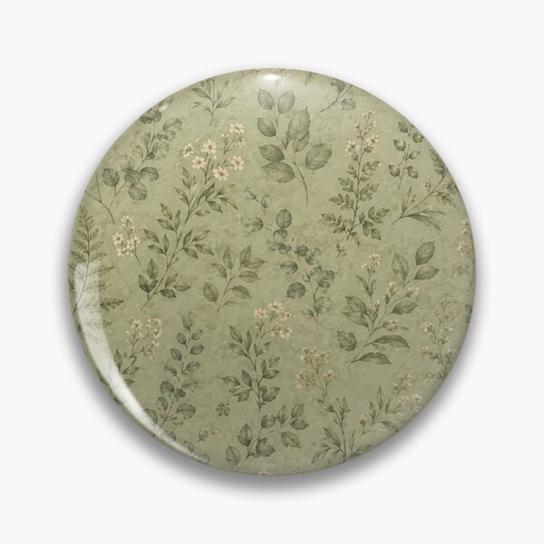Item preview, Sage Botanical Vintage Cottage Pattern designed and sold by FairyArtCottage.