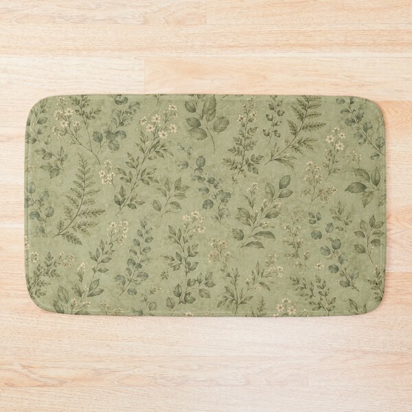 Item preview, Sage Botanical Vintage Cottage Pattern designed and sold by FairyArtCottage.