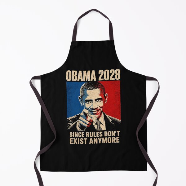 Item preview, Obama 2028 Since Rules Don't Exist Anymore Political Satire designed and sold by OddPopARt.