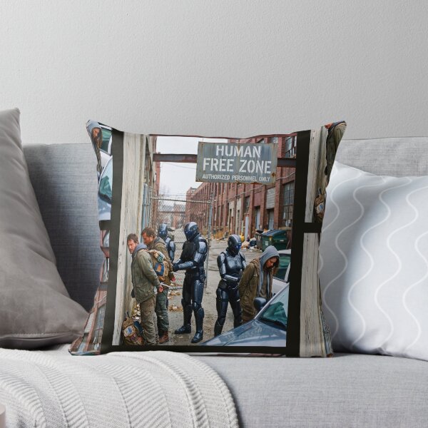 Item preview, HUMAN FREE ZONE designed and sold by NOIMION DIGITAL ART.