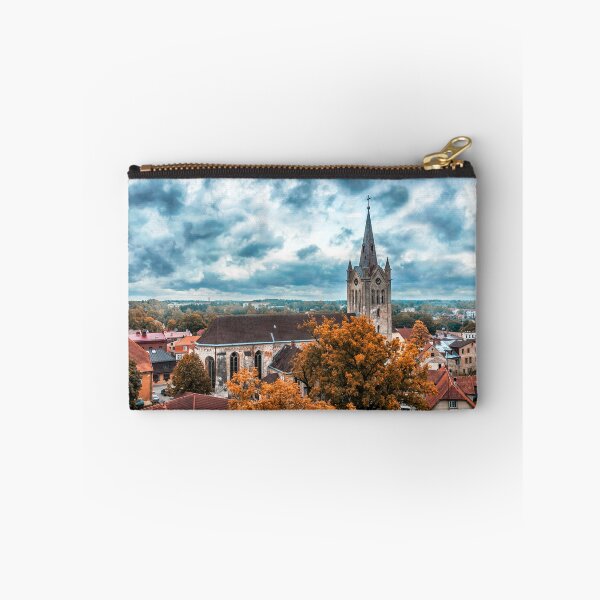 Item preview, Gothic Spire Above the Autumn Rooftops designed and sold by MariaAbaza.