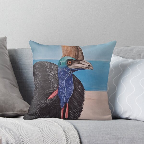 Item preview, Beachcombing Cassowary  designed and sold by VictoriaAugust.