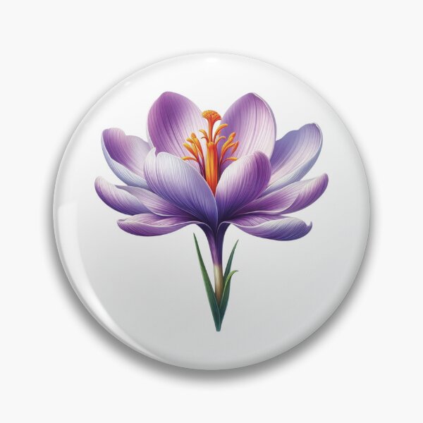 Item preview, Saffron – Elegant Botanical Flower & Spice Inspired Design designed and sold by Amsafjol.