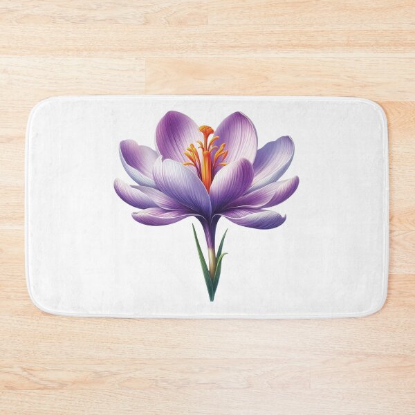 Item preview, Saffron – Elegant Botanical Flower & Spice Inspired Design designed and sold by Amsafjol.