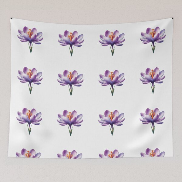 Item preview, Saffron – Elegant Botanical Flower & Spice Inspired Design designed and sold by Amsafjol.