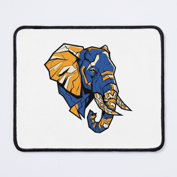 Item preview, Geometric Elephant designed and sold by StickVerse by Owais.