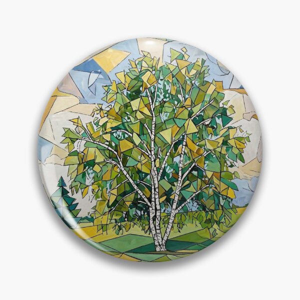 Item preview, Stained Glass Birch Forest designed and sold by born30.