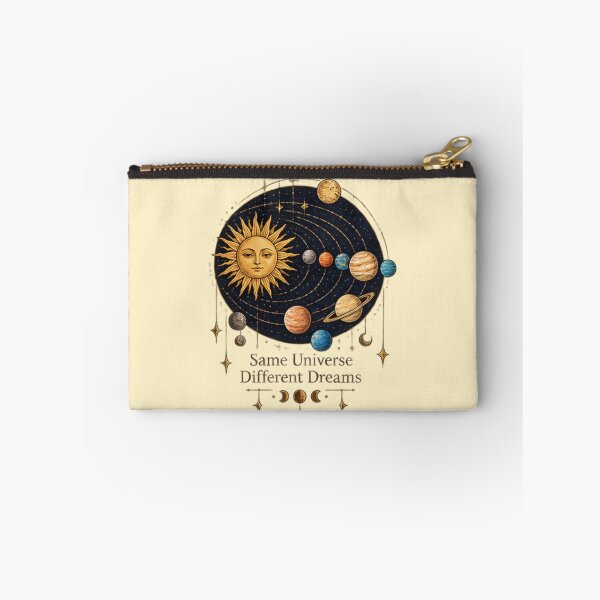 Item preview, Same Universe Different Dreams Celestial Sticker | Sun Planets Decal designed and sold by DrAsmaaMohamed.