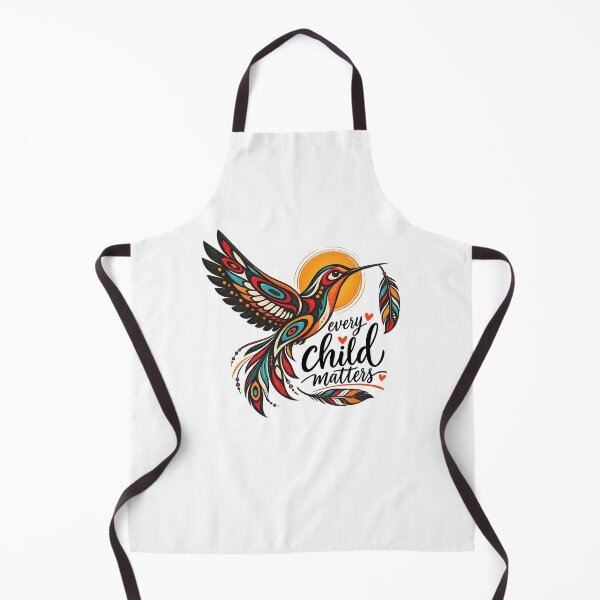 Item preview, Every Child Matters Hummingbird Indigenous Awareness Symbol designed and sold by OddPopARt.