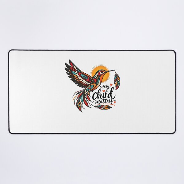 Item preview, Every Child Matters Hummingbird Indigenous Awareness Symbol designed and sold by OddPopARt.