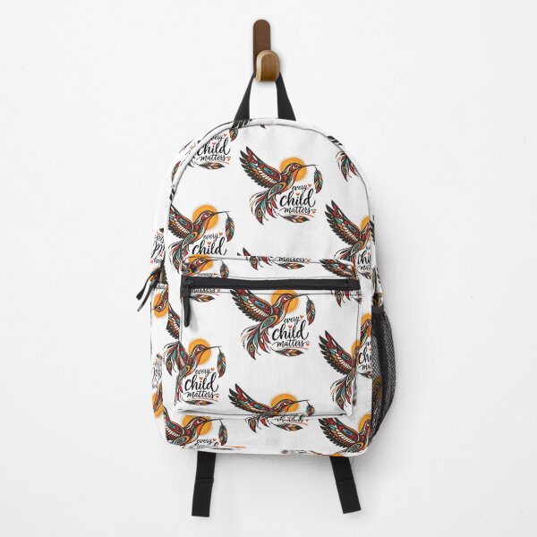 Item preview, Every Child Matters Hummingbird Indigenous Awareness Symbol designed and sold by OddPopARt.