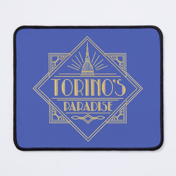 Item preview, Torino's Paradise - Art Deco Mole Antonelliana Gold Logo designed and sold by Torinostalgia.