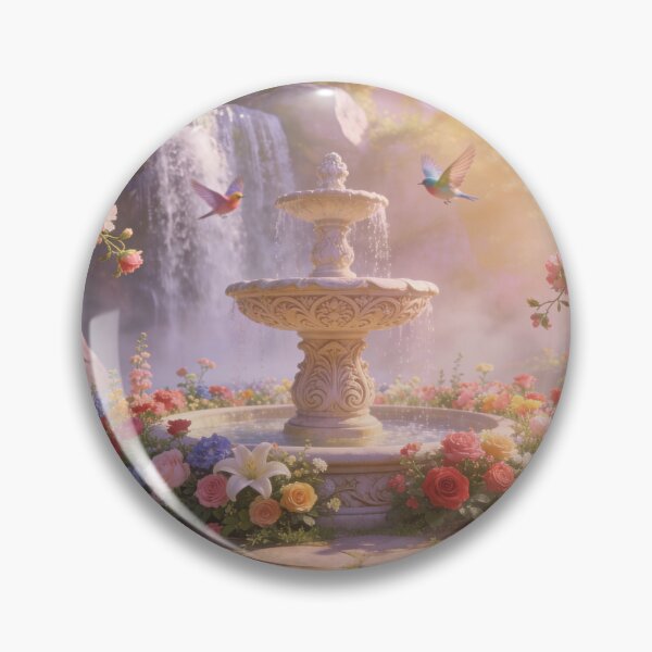Artikelvorschau, Heavenly Fountain Beneath the Golden Light entworfen und verkauft von BlareBlare.