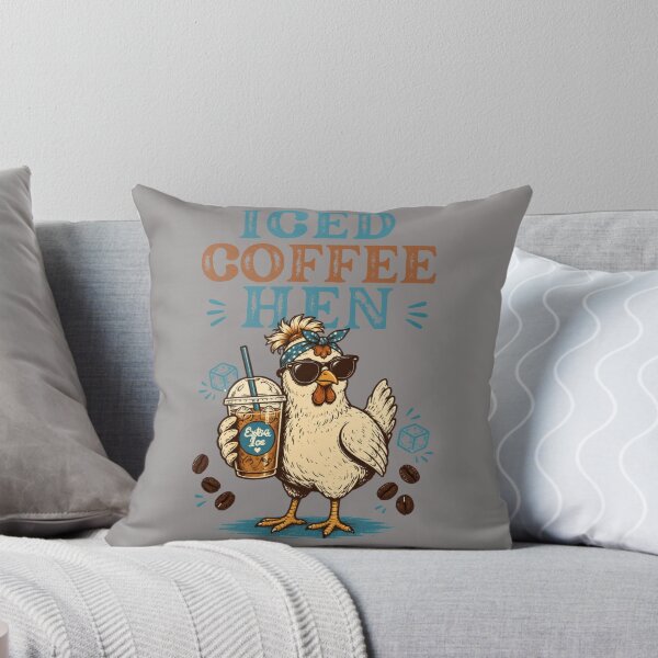 Item preview, ICED COFFEE HEN designed and sold by WesWay.