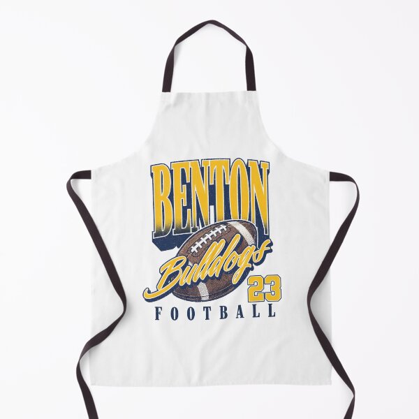 Item preview, Red Benton Bulldogs Football 23 School Spirit designed and sold by Mind-Drift.