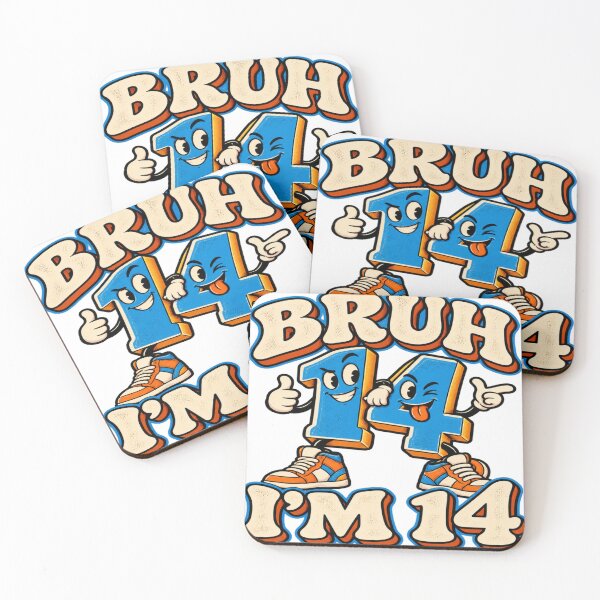 Item preview, Bruh I’m 14 Funny 14th Birthday Teen Birthday Gift designed and sold by OUICHA.