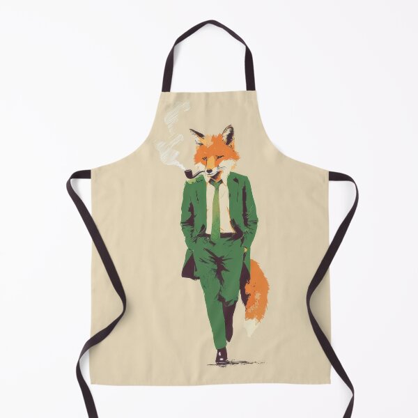 Item preview, Fox in a suit walking with a pipe designed and sold by anytka.