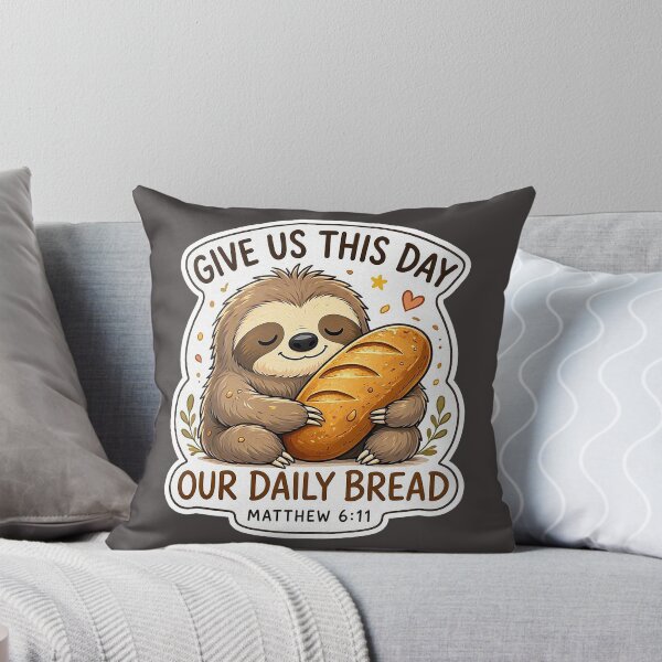 Item preview, Matthew 6:11 Give Us This Day Our Daily Bread designed and sold by plushism.
