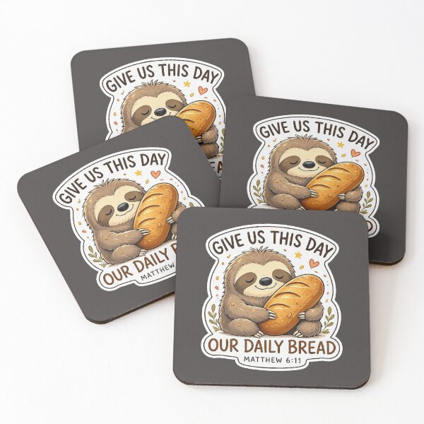 Item preview, Matthew 6:11 Give Us This Day Our Daily Bread designed and sold by plushism.
